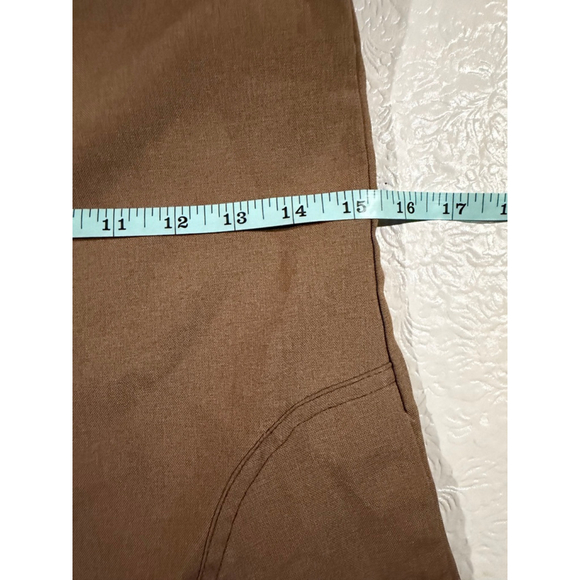 Vintage Girl Scouts Brownie Sleeveless uniform jumper Dress Size 12 - Picture 8 of 9